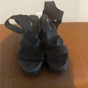 Madden Girl Black Platform Shoes